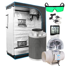 Premium Hydroponics Grow Tent Kit met 600D stof, koolstoffilter en ventilatiesysteem voor binnen tuinieren