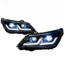 BMW E60 523i/530i Angel Eye LED Scheinwerfer (2003 - 2010) - Tagfahrlicht Signal Projektorlinse Scheinwerfer für verbesserten Fahrzeugstil