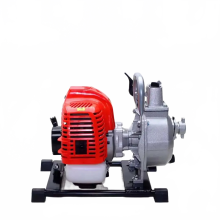 Compact 42.5cc High-Pressure Gasoline Water Pump for Garden & Household Use - Self-Priming, 1-Inch Inlet, I for Vegetable Watering