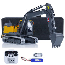 RTR EC160E 1:14 RC Metal Electric Excavator - Double E E010 Remote Control Engineering Vehicle Toy for Boys