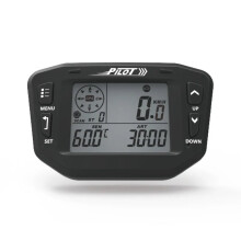 SM002 multifunctioneel GPS digitaal uurmeter met oplaadbare batterij en temperatuursensor voor grasmaaiers, generators, dirtbikes, motorfiet