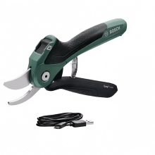 Bosch EasyPrune Cordless Electric Pruning Shears - 3.6V Garden Secateurs for Effortless Plant and Branch Pruning