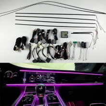 Porsche Panamera 2010 – 2021 Ambient - LED - Dashboard - und Innen - Türleisten - Beleuchtungskit