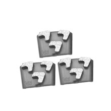 12 - Teilige EZ - Change Metallbond T - Form Segmente Beton - Diamantwerkzeuge für HTC - Maschinen - Für Beton - und Terrazzooberflächen