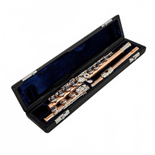 Pearl Quantz PF-8950ES Open Hole Flute - High-Quality Phosphor Copper, 17 Keys, E Mechanism