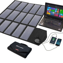 ALLPOWERS 100 W Tragbares Faltbares Solar Panel Ladegerät für Laptops, Handys & Power Stations - Ideal für Reisen & Camping