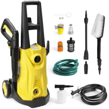 1800 W Hochdruckreiniger für Autos & Garten - Vielseitiges Reinigungs - & Bewässerungsgerät