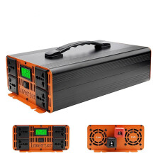 Hochleistungs - Tragbarer Solarwechselrichter: 12 V auf 220 V Reine - Sinus - Welle - Wechselrichter mit 4000 W/5000 W/6000 W EU - Steckdose, 50 Hz
