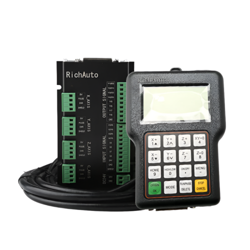 RichAuto Original 3-Axis CNC Router Remote Controller A11 Series: Advanced USB Control System for Engraving & Cutting