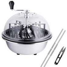 16-inch hydroponische bladbowl trimmer met gedraaide spin-cut voor efficiënte plantknop en bladknip