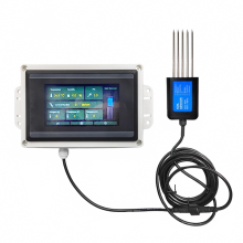 7 - in - 1 Schnell - Bodenmessgerät: Feuchtigkeit, Temperatur, Luftfeuchtigkeit, EC, pH, NPK Sensor
