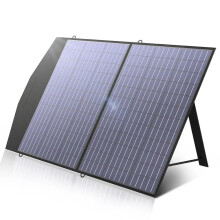 ALLPOWERS 100 W Faltbares Solarmodul - Ladegerät für tragbare Stromstationen - I für Outdoor - Reisen & Camping