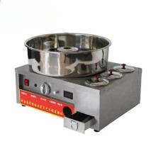 Deluxe Commercial Gas Cotton Candy Maker - Stainless Steel Sugar Floss Machine for DIY Sweet Treats