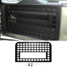 Alloy achterklep bagagerek en opbergrek voor 2004 Land Rover Defender