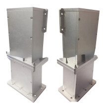 Hoge-kracht industriële magnetron met magnetische buis en universele aluminium golfgeleider - opties van 2kW, 3kW en 6kW