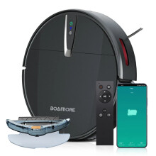 3800Pa Saugroboter Staubsauger & Intelligenter Wischmopp - Reiniger mit App & Sprachsteuerung, Automatisches Aufladen für die Bodenreinigung zu Hause