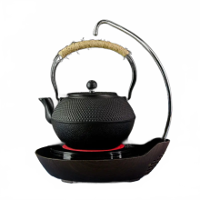 Automatic Electric Pottery Stove Tea Set with Handmade Iron Teapot and Water Dispenser