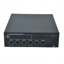 60W Bluetooth PA-versterker met subwooferondersteuning - Thuisbioscoop audio stereo systeem met USB, AUX, microfoon ingangen - compatibel me