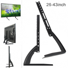 Adjustable Universal TV Stand Base for Plasma, LCD, and Flat Panel Screens - Monitor Mounting Bracket