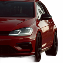 Golf 7 MK7 LED Auto Headlight Lens with Dynamic Turn Signal Assembly (2013-2021) - Premium Front Light Upgrade Accessories
