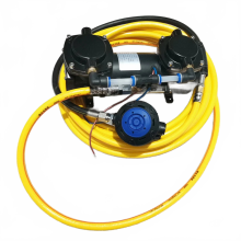 Hochleistungs - DP35B 12 V 160 W ölfreie elektrische Membrankompressorpumpe für Oberflächen - Hookah - Tauchsystem mit Schlauch und Regler