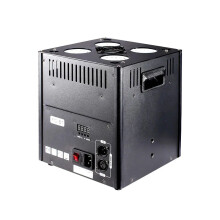 DMX512 LED Smoke Bubble Machine with Remote Control for Stunning Stage Effects at DJ, Disco, and Wedding Events