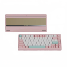 Bridge75 Max Aluminium Mechanisch Toetsenbord - 3-Mode Draadloos Bluetooth, Aangepast Gaming Toetsenbord Cadeau