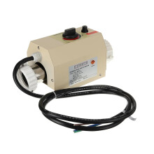 3, 3 KW Elektrischer Pool - & Spa - Heizer mit Thermostat - I für Winterbaden, Whirlpools und Außenspabäder