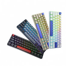 Drunkdeer G60 Magnetische Schakelaar Gaming Toetsenbord - 61-toets Compact Mechanisch Bekabeld Toetsenbord met Aanpasbare RGB-achtergrondver