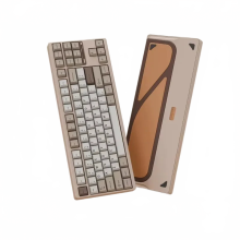 EvoWorks Evo80 Aluminium Legering Tri-Modus Draadloze Mechanische Toetsenbord - Aanpasbaar, Hot-Swapbaar met QMK/VIA Compatibiliteit