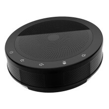 Omnidirektionales USB - Desktop - Mikrofon mit 360 Aufnahme & Geräuschunterdrückung - Plug & Play Lautsprechertelefon