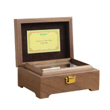 Betoverende houten muziekdoos met Sankyo 23-notenmechanisme - Perfect cadeau voor haar op Valentijnsdag, Kerstmis of verjaardag