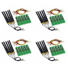 20-Pack 2.4GHz Wireless DMX 512 Transmitter & Receiver PCB Module with Antenna for Stage Lighting