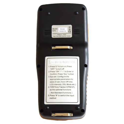 TM 600 ADSL2 Tester: Comprehensive ADSL Installation & Maintenance Toolkit