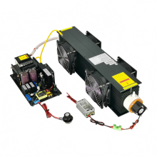 60g/h Adjustable Ozone Generator Kit with Black Tube & 600W PSU for Swimming Pool Water Disinfection - CE, FCC, ROHS Certified