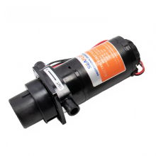 SEAFLO 12 V horizontale elektrische Toilettenpumpe mit flexiblem Impeller – effiziente Abwasser - Spülung, 18, 9 L offener Durchfluss
