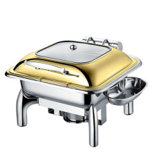 Premium Stainless Steel Buffet Heating Stove - High-Grade Hot Pot & Breakfast Station for Hotels