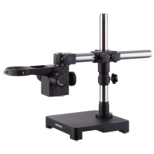 AmScope SAB Sturdy Microscope Single Arm Boom Stand with Sleek Black Finish