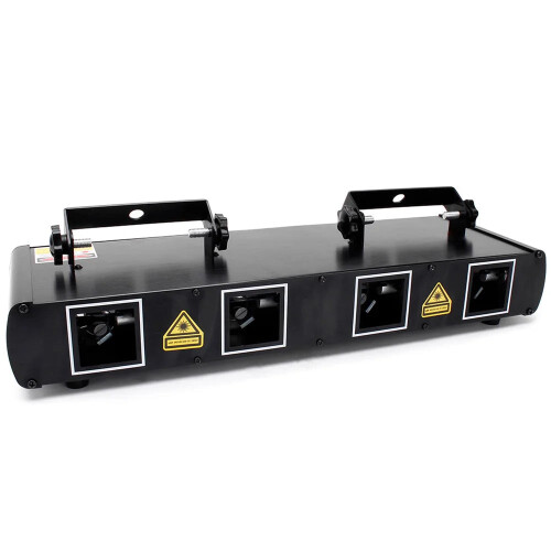 Compact Laser Projector with DMX512 Control for Stunning Stage Effects at Weddings, Parties, and Bars