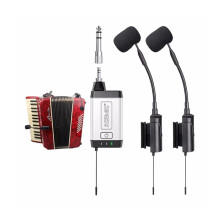 Acemic Q2 AT-5 draadloze microfoon voor accordeon, akoestische gitaar en snaarinstrumenten