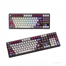 Kafka Edition 108-toets Tri-Mode Draadloze RGB Mechanische Toetsenbord voor PC-gamers