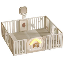 Modern Large Baby Playpen: Sturdy Plastic Safety Fence for Kids with Easy Installation