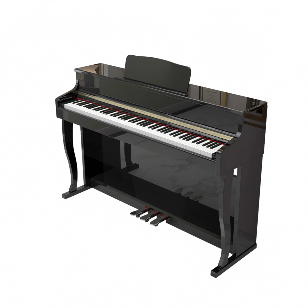 Blanth Professional 88-Key Weighted Digital Piano - Electric Musical Instrument