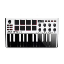 Akai Professional MPK Mini MK3: 25-toetsen Ultiem Draagbare USB MIDI Drum Pad & Toetsenbord Controller