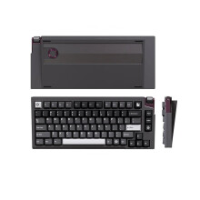 LumiKey 75V2 Mechanisch Toetsenbord - 3-Mode Aluminiumlegering Bluetooth Draadloos, PBT Hot-Swap Aanpasbaar Kantoor en Gaming Toetsenbord Ge