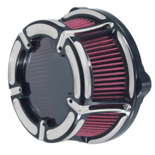 Kristallklarer CNC - Luftfilter: Verbesserte Klarheit & Kontrast für Harley Touring, Street Glide, Road Glide, Softail & Dyna