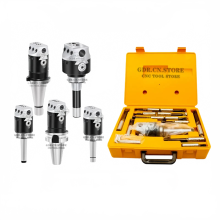 Präzisions - F1 Bohrkopf - Werkzeughalter - Set - Kompatibel mit MT2, MT3, MT4, C20, C25, BT30, BT40, NT30, NT40, R8