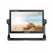 Feelworld LUT11S 10,1 Ultra-Belichtingskracht 2000nit IPS Touchscreen Veldmonitor met 3D LUT & 3G-SDI voor DSLR-camera's - F970 Power Compat
