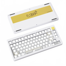 Chosfox CF81Pro 75% Hot-swappable mechanisch gaming toetsenbord kit - Bedraad USB-C & draadloze 2.4GHz connectiviteit