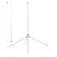 Retevis MA05 Hoog Versterkende Glas Stalen Omni-directionele Antenne VHF UHF SL16-K voor Basisstation & Repeater Compatibiliteit (RT97, RT92